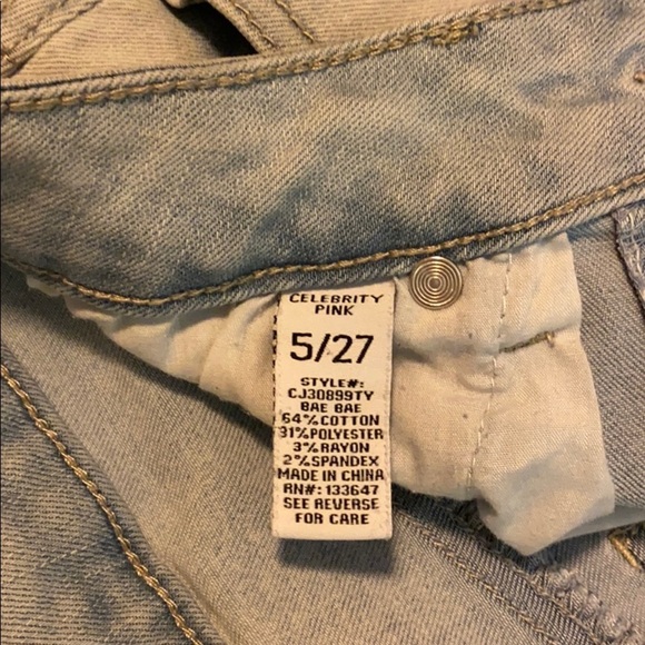 Celebrity Pink jean shorts size 5/27 - Picture 4 of 4